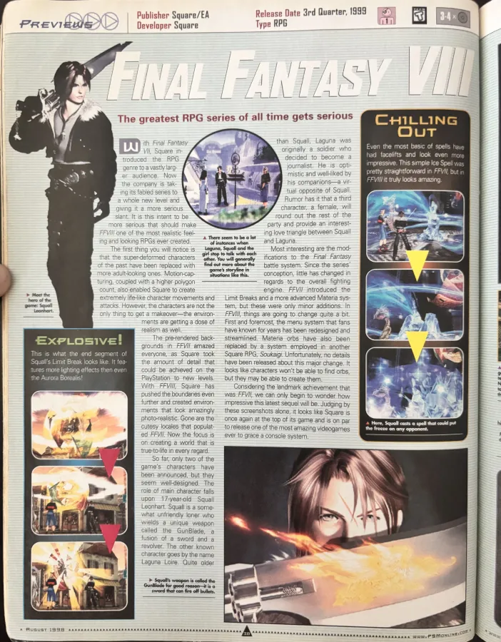 Preview FFVIII