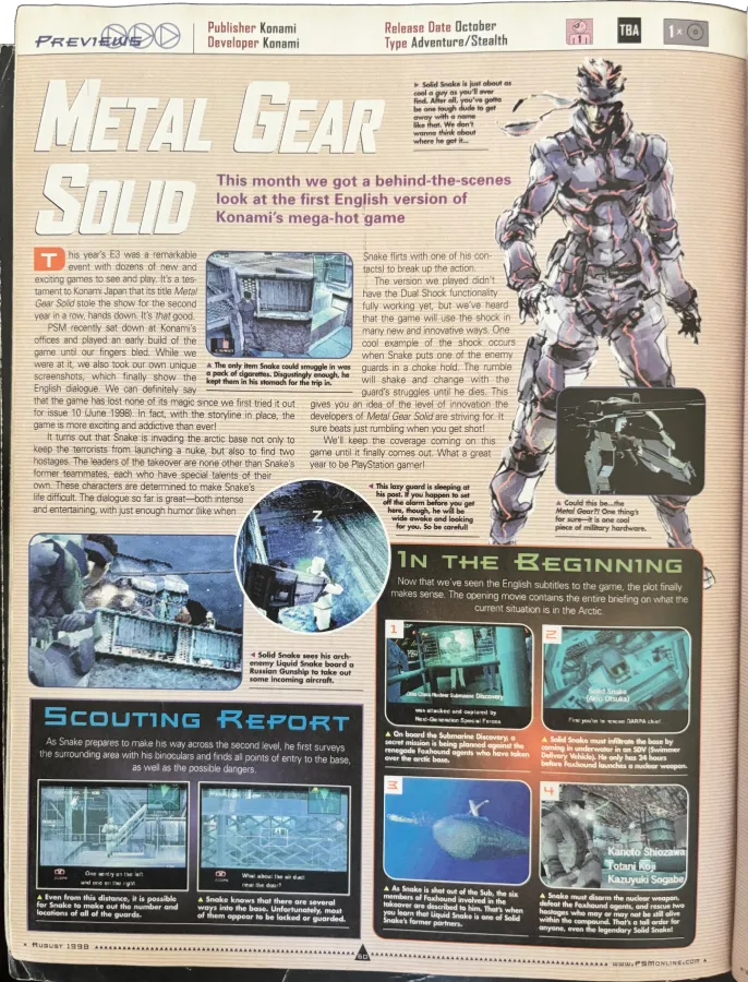 Preview MGS
